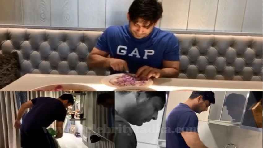 After Katrina Kaif, Siddharth Shukla Shares a Video of Doing Household