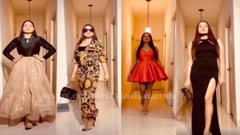 Himanshi Khurana Shares A Hilarious Catwalk Video Of Her Quarantine Fashion Show 2020 Turns Her 