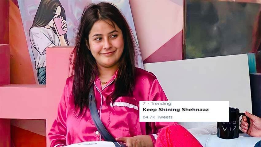 Shehnaaz Gill fans Trends "Keep Shining Shehnaaz" on Twitter ahead of