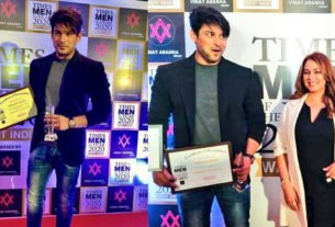 Sidharth Shukla wins award Mahima Chaudhry