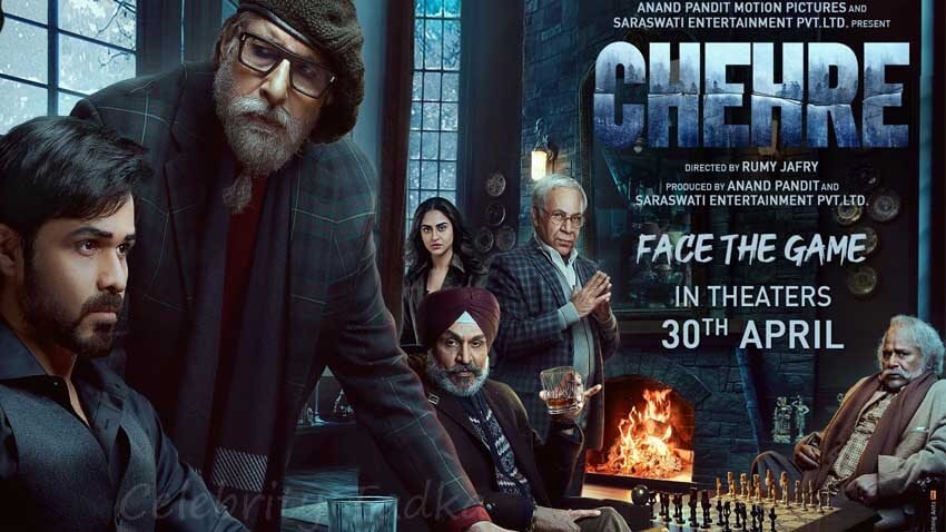 Amitabh Bachchan Emraan Hashmi Rhea Chakraborty film Chehre