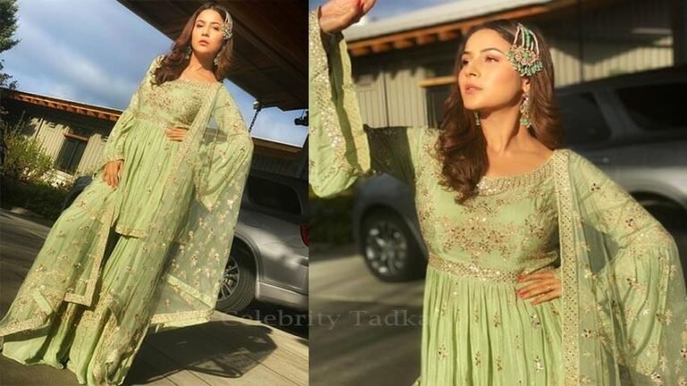 Shehnaaz Gill Looks Gorgeous in These Unseen pictures from the sets of