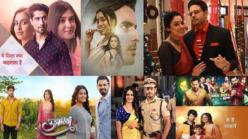 Anupamaa, Udaariyan, Yeh Rishta Kya Kehlata Hai, Imlie, Ghum Hai Kisikey Pyaar meiin top 5 Indian TV shows